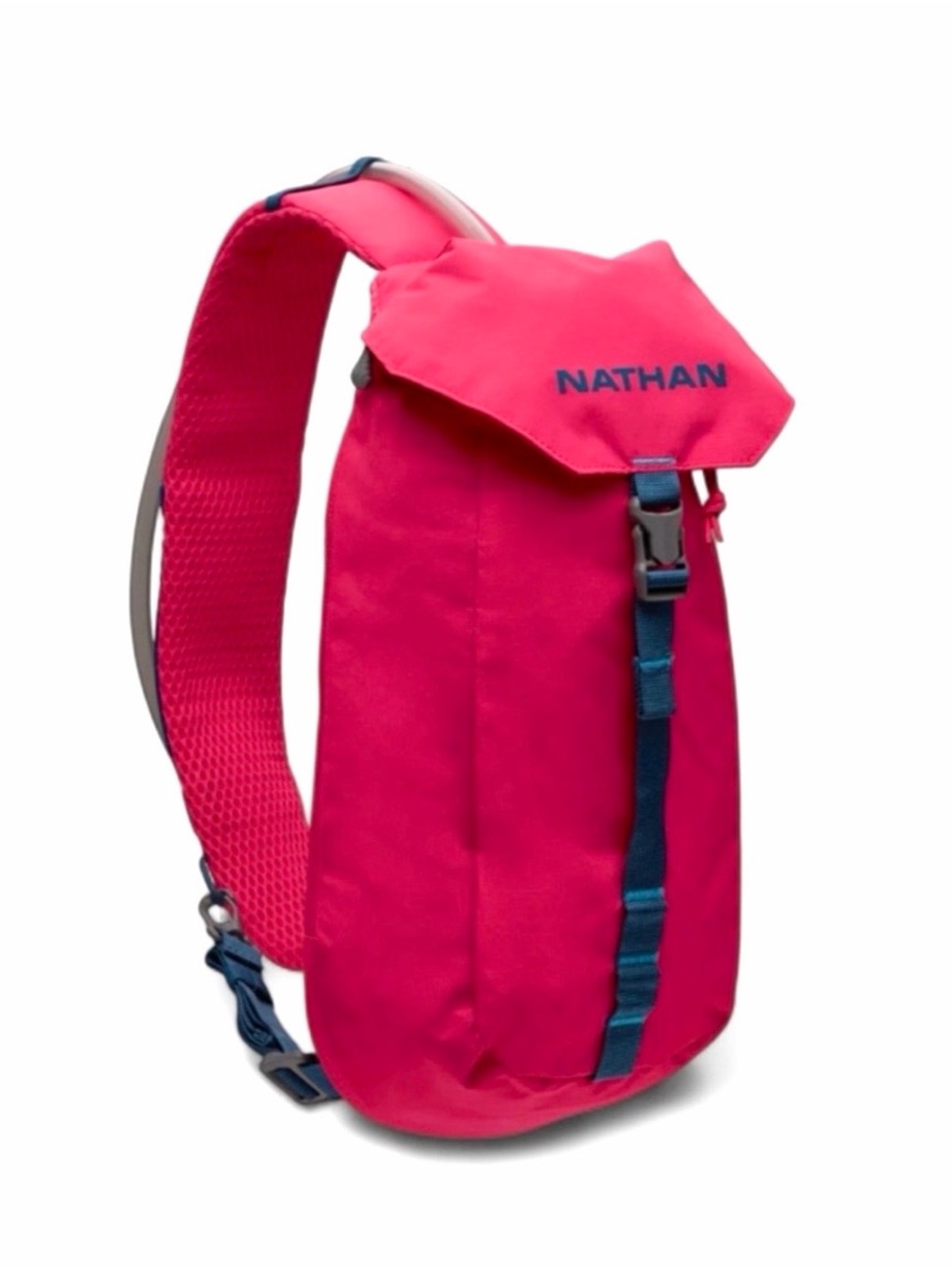Nathan Hydration Crossbody Bag with SEALED 750mL Water Bladder and Hose